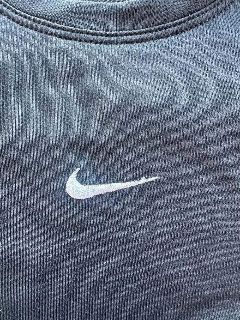 Vintage Nike Team Dri-Fit Performance Training Shirt Black Size M